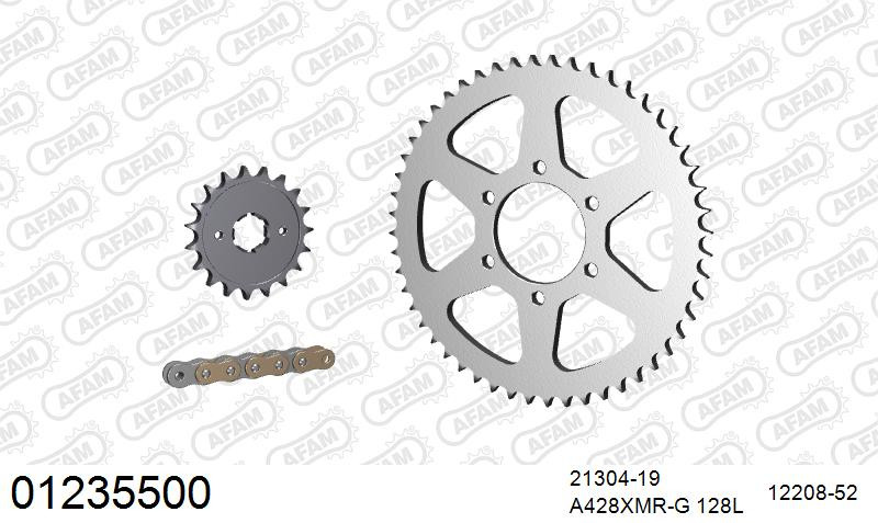 Zestaw napędowy AFAM do YAMAHA XT 350