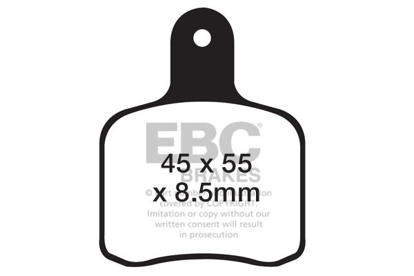 EBC Klocki kartingowe FA540S (1 kpl. na tarczę)