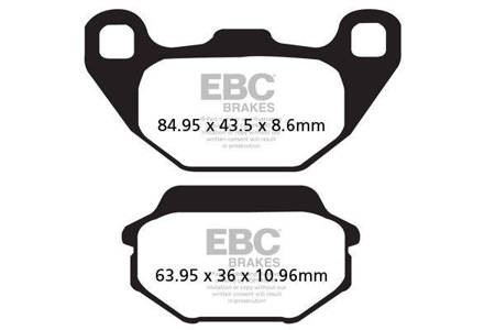 EBC Brakes Klocki hamulcowe EBC FA305TT (kpl. na 1 tarcze)