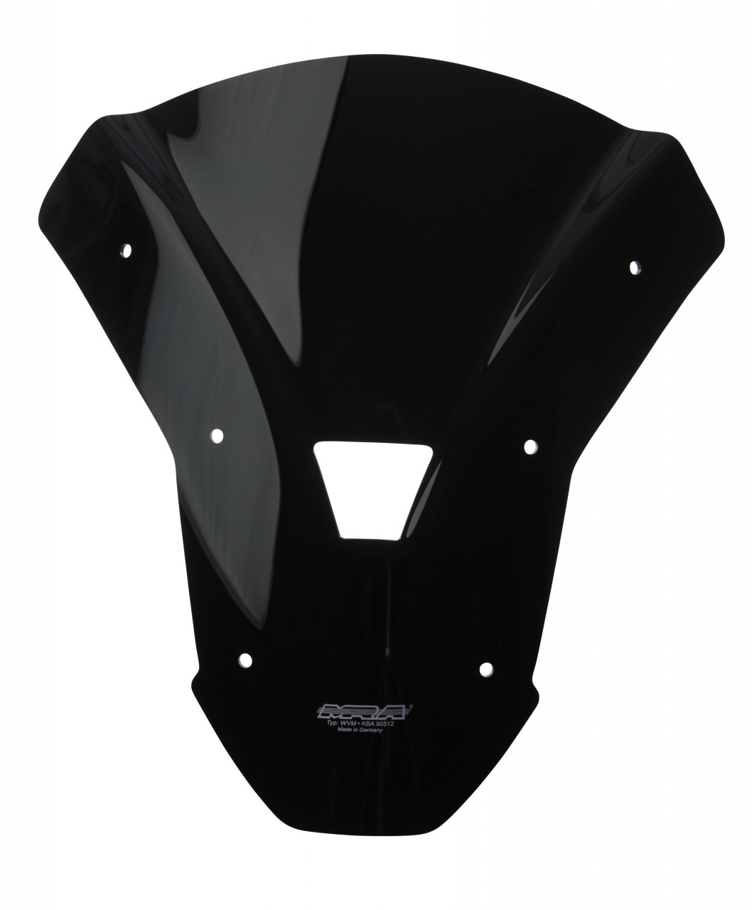 Szyba motocyklowa MRA HONDA CRF 1100 L A.T.- /DCT ADV. SPORTS 2020-2023, forma SPM, czarna
