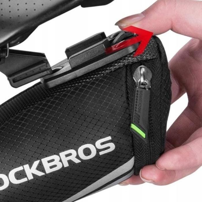 Sakwa, torba rowerowa podsiodłowa na klips mała ROCKBROS RB.BAG007 0,6 l