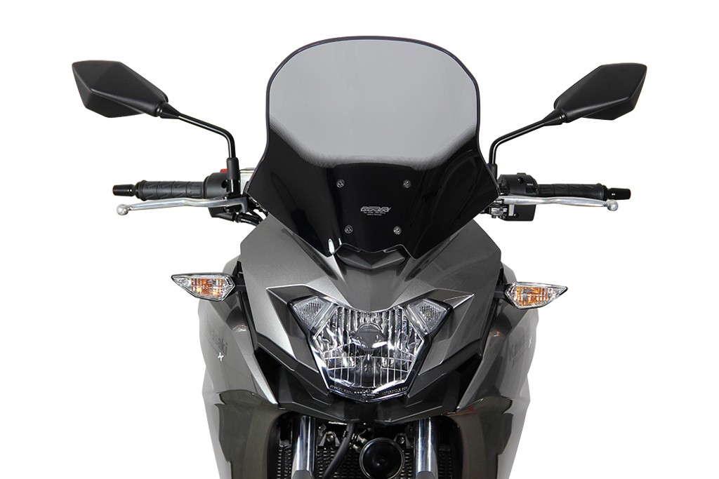 Szyba motocyklowa MRA KAWASAKI VERSYS X 300 LE 300 C 2017-, forma T, czarna