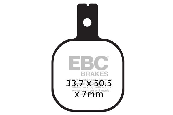 EBC Brakes Klocki hamulcowe EBC FA175 (kpl. na 1 tarcze)