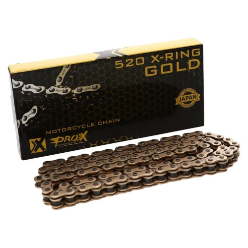 ProX Racing Parts ProX Łańcuch Napędowy X-Ring Gold 520 x 120L