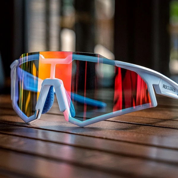 Okulary rowerowe / sportowe fotochrom ROCKBROS UV400 (14110006002 SP291)