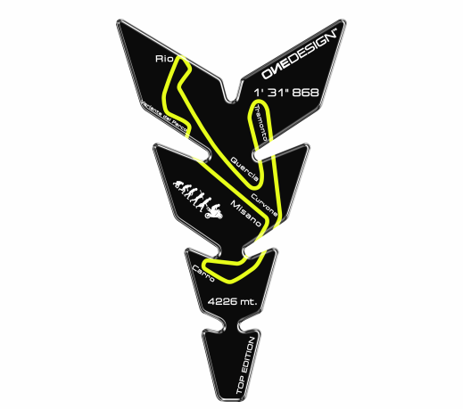 ONEDESIGN Tankpad Moon Slim Misano circuit