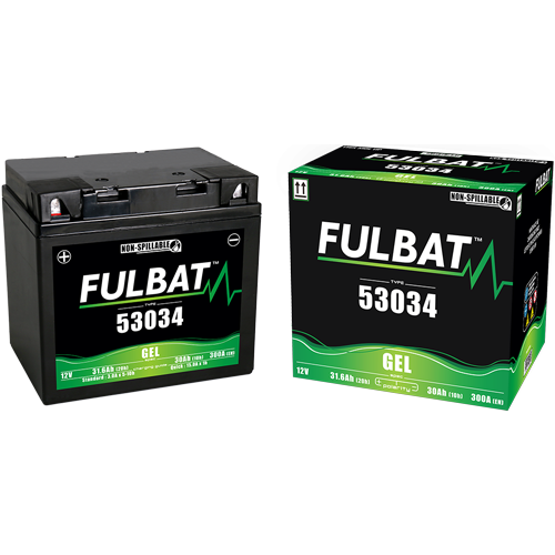 Akumulator FULBAT FUL GEL- 53034 (Żelowy, bezobsługowy)