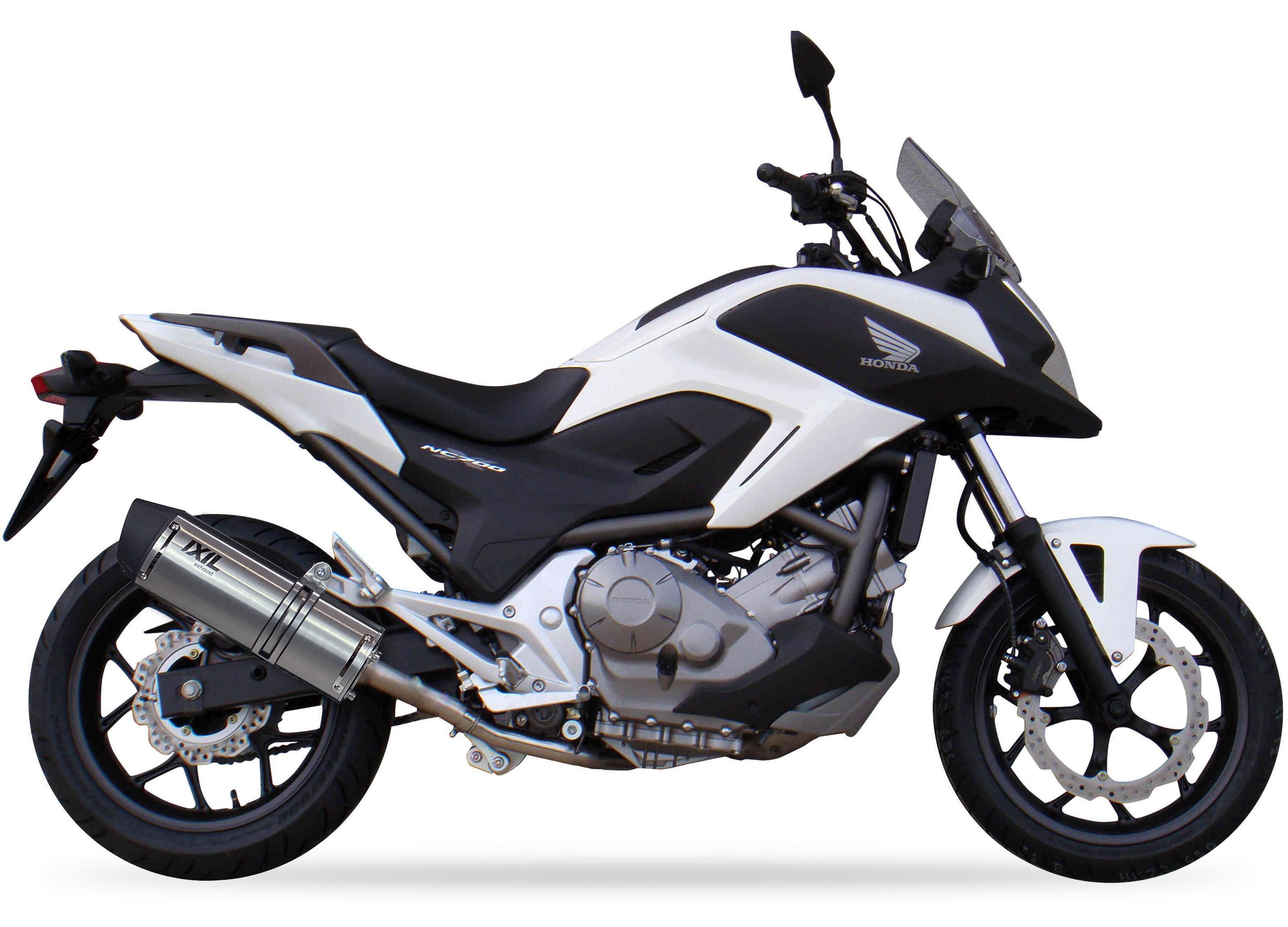 Tłumik IXIL HONDA NC 750 X 21-23 (RH09) typ SOVE (waga: 3000g, długość: 423 mm., materiał: Inox AISI304, kolor: Black painted) S