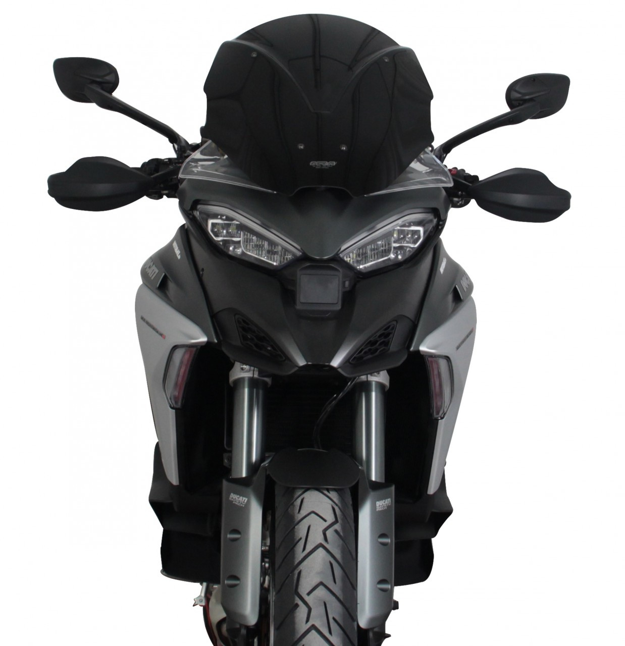 Szyba motocyklowa MRA DUCATI MULTISTRADA V4 / PIKES PEAK 2021-2024, forma TM, czarna