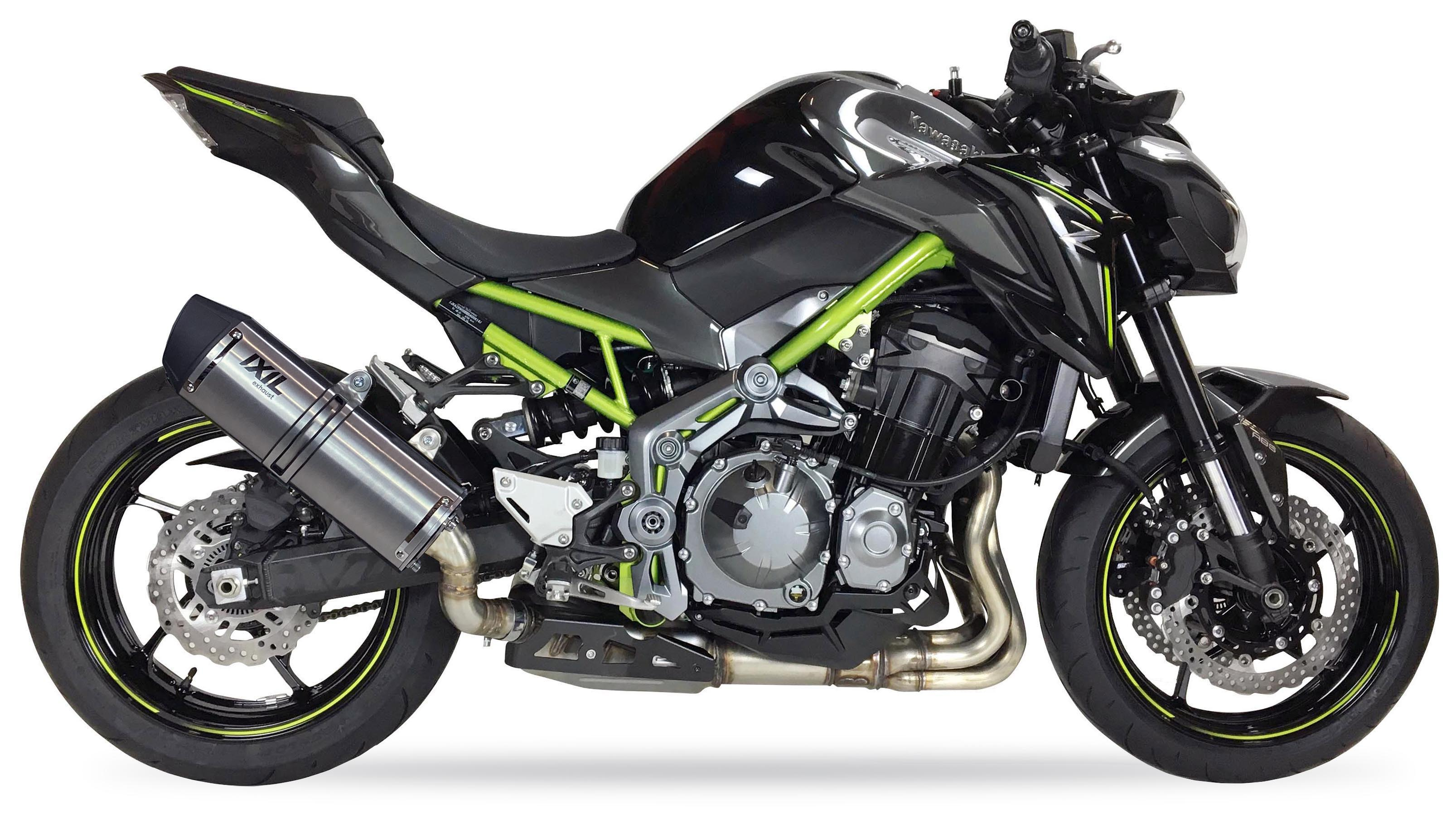 Tłumik IXIL KAWASAKI Z 900 A2 20-22 (ZR900H ZR900HA2) typ SOVE (waga: 3000g, długość: 423 mm., materiał: Inox AISI304, kolor: Bl