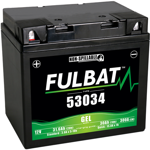 Akumulator FULBAT FUL GEL- 53034 (Żelowy, bezobsługowy)