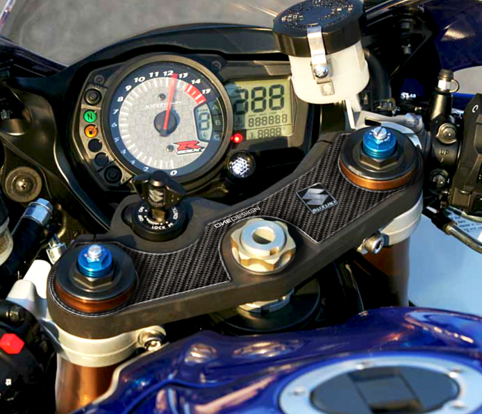 ONEDESIGN Naklejka na półkę kierownicy GSXR 1000 2007-2008