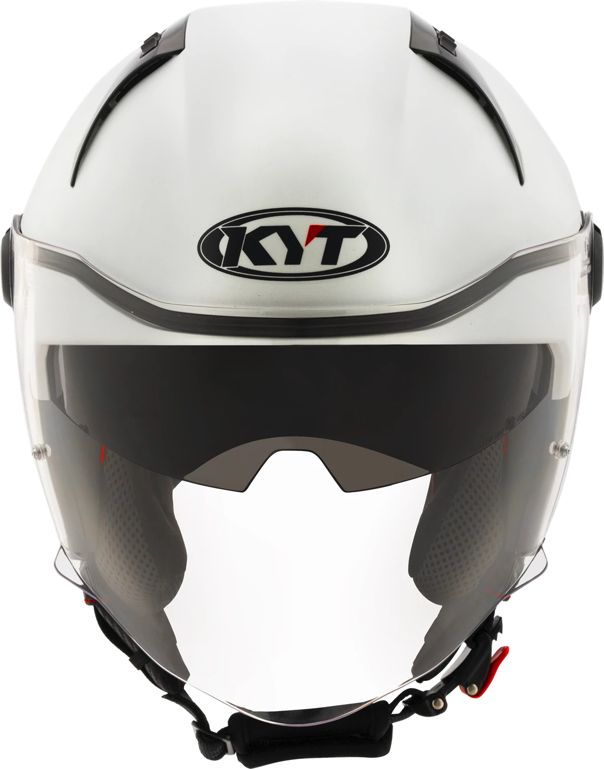 Kask motocyklowy KYT D-CITY KRYSTALICZNY BIAŁY MATT E06