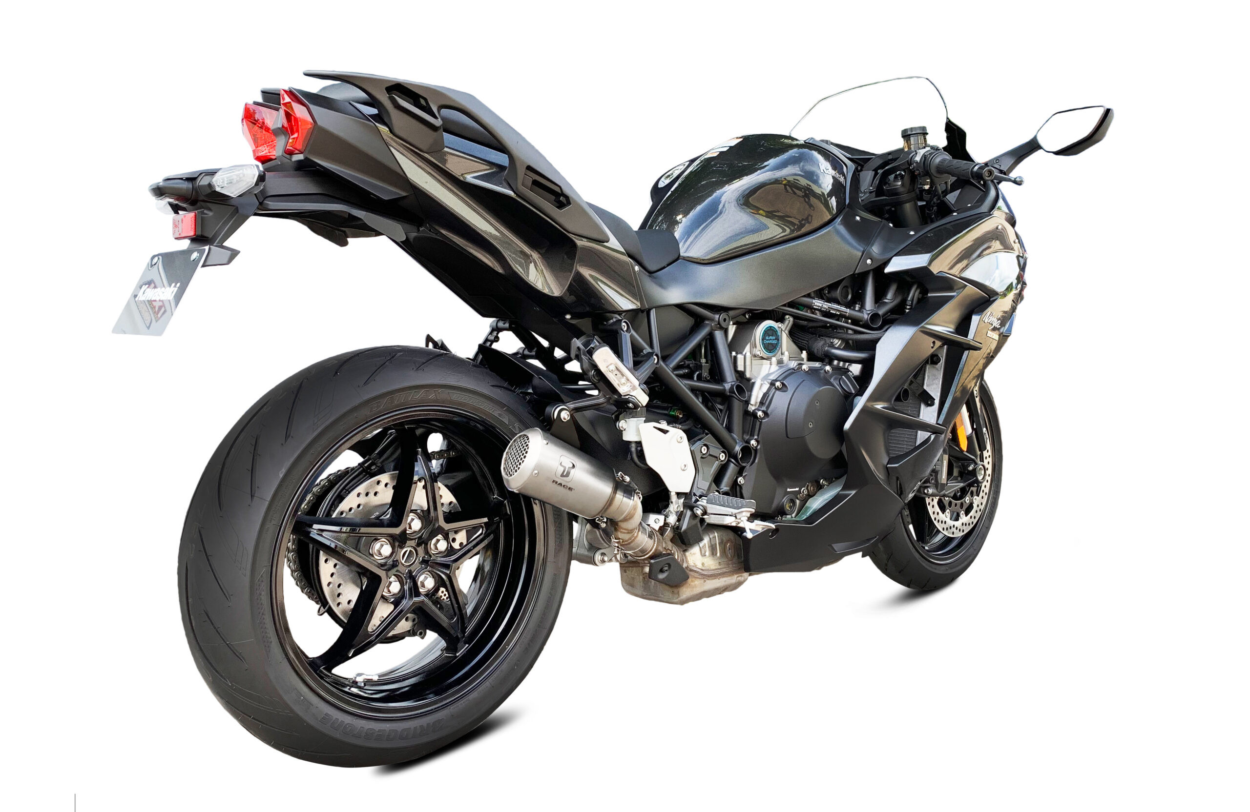 Tłumik IXRACE KAWASAKI NINJA H2 SX - SX SE 18-21 (ZXT02A B D) typ MK2 MK2 SERIES INOX