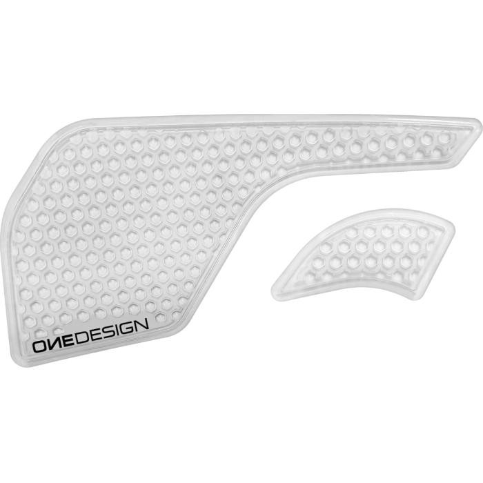 ONEDESIGN Grip Boczny HDR TIGER 800: XR / XRX / XRT / XCX / XCA / XC 15-20 TRIUMPH transparentny