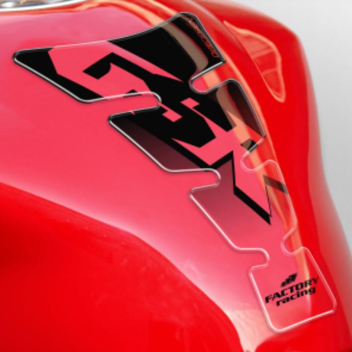 ONEDESIGN Tankpad Spirit shape logo GSR czarny/transparentny