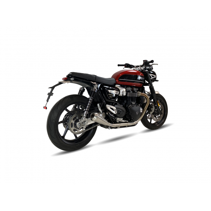 Tłumik lewy IXIL TRIUMPH SPEED TWIN 1200 21-23 (DD04) typ OVC11SS (waga: 2100g, długość: 270 mm.)