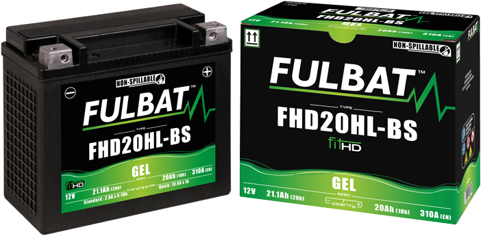 Akumulator FULBAT FUL GEL - FHD20HL-BS (H.D.) / YHD20HL-BS (Żelowy, bezobsługowy)