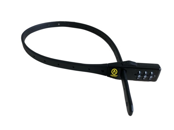 AUVRAY zabezpieczenie FLEXI LOCK z zamkiem szyfrowym długość 50 cm