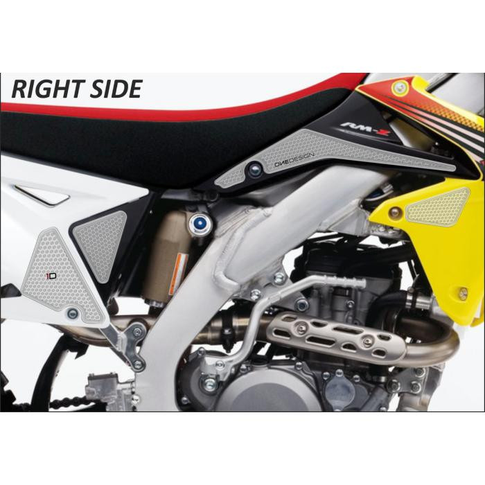 ONEDESIGN Grip Boczny HDR RM-Z450 08-17 / RMX-450Z 17-19 SUZUKI transparentny