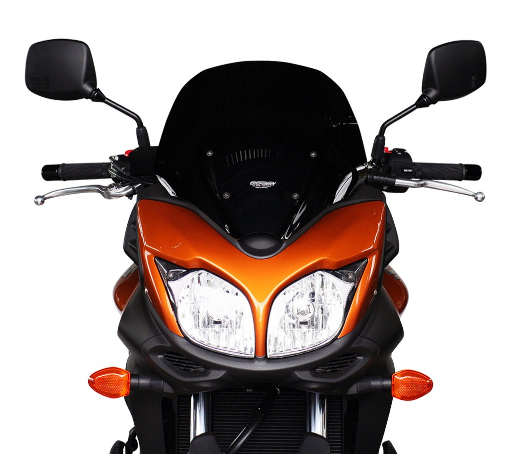 Szyba motocyklowa MRA SUZUKI DL 650 V-STROM /XT C7 2011-2016, forma T, czarna