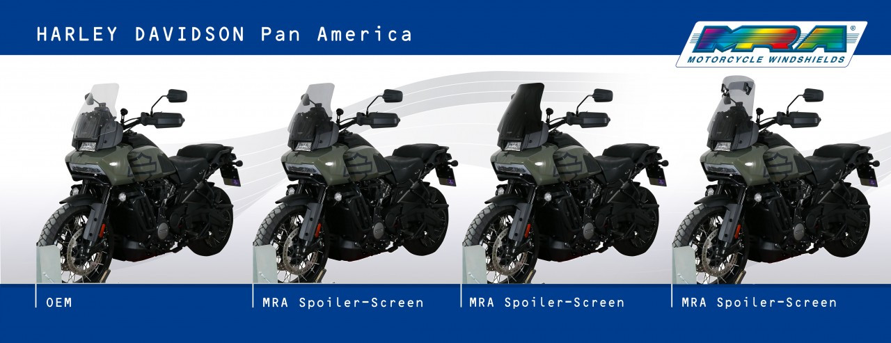 Szyba motocyklowa MRA HARLEY-DAVIDSON PAN AMERICA 1250 SPECIAL RA1 -, forma SN, bezbarwna