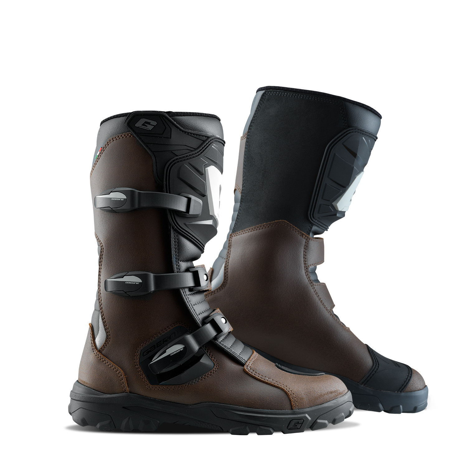 Buty motocyklowe, turystyczne GAERNE G.ADVENTURE AQUATECH brązowe rozmiar