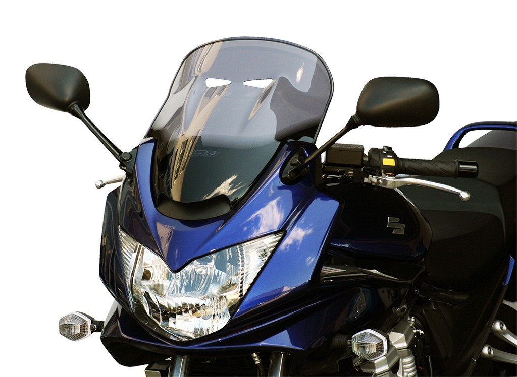 Szyba motocyklowa MRA SUZUKI GSF 650 S BANDIT WVB5/WVCJ 2005-2008, forma T, czarna