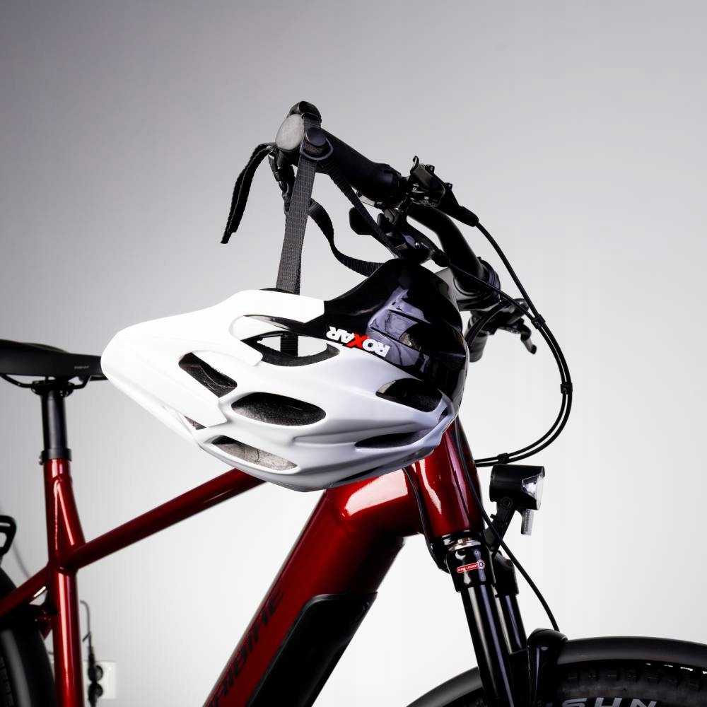 Kask rowerowy ROXAR MTB white black