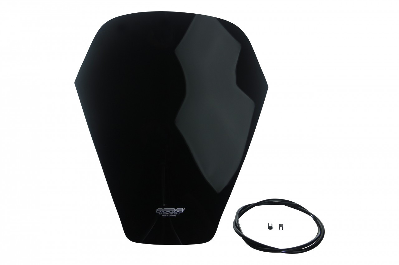 Szyba motocyklowa MRA OT YAMAHA XJ 600 S 4BR/4BRA/4BRB/4LX 1996-, forma SN, czarna