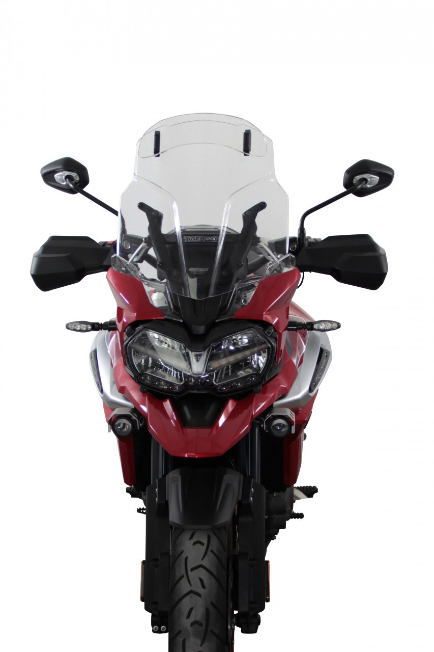 Szyba motocyklowa MRA TRIUMPH TIGER 1200 /XC /XR V201 , V301 2016-2021, forma VTM, bezbarwna
