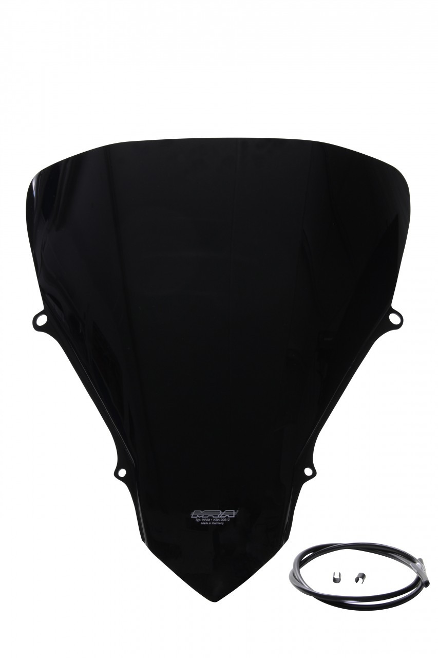 Szyba motocyklowa MRA KAWASAKI ZRX 1200 S ZRT20A 2001-, forma O, czarna