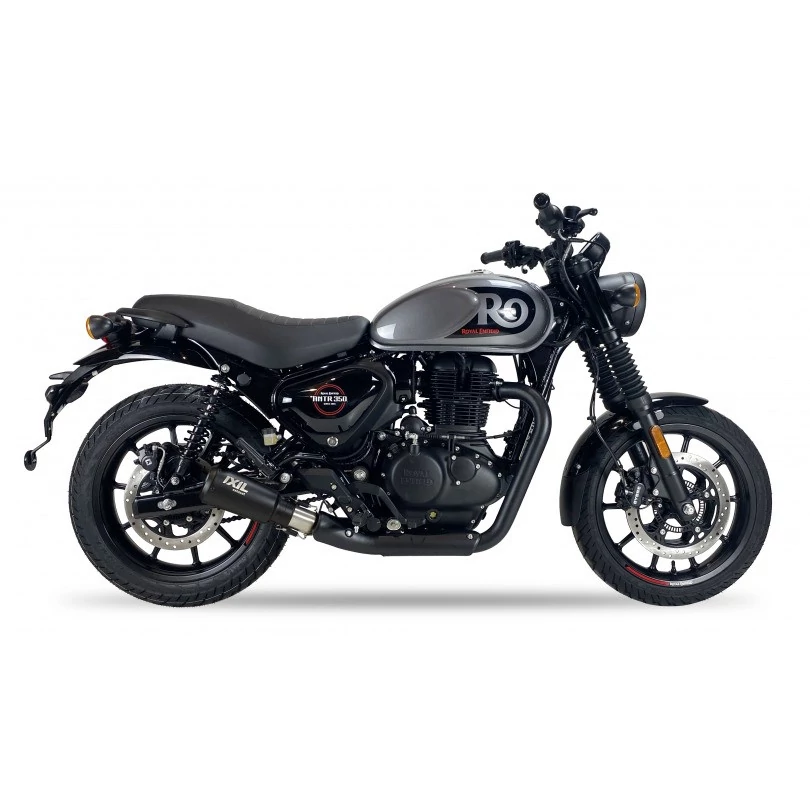 IXIL Tłumik ROYAL ENFIELD HUNTER 350 typ RB SLIP ON - RACE XTREM BLACK (Homologacja)