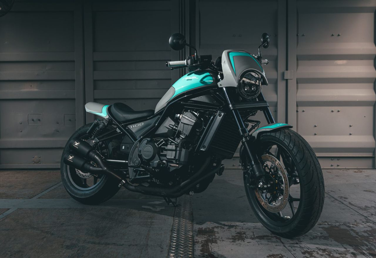 Tłumik IXRACE HONDA REBEL CMX 1100 21-23 (SC83) typ MK2B DUAL MK2 SERIES BLACK