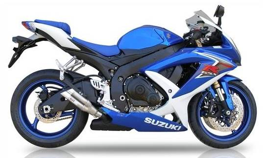 Tłumik IXIL SUZUKI GSX 750 R 08-10 (CW1) typ L2X (waga: 3000g, długość: 242 mm., materiał: Inox AISI304, kolor: Anodized aluminu