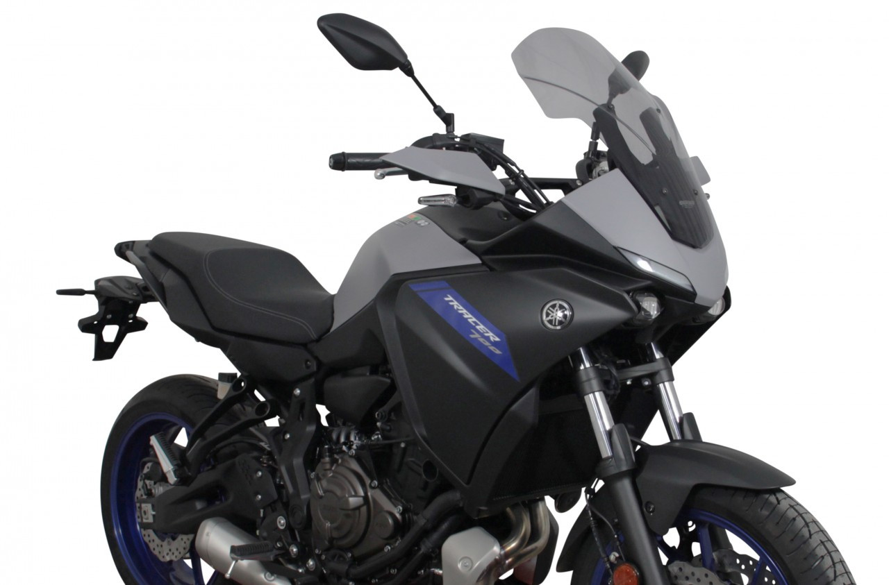Szyba motocyklowa MRA YAMAHA TRACER 700 2020-, forma TM, przyciemniana