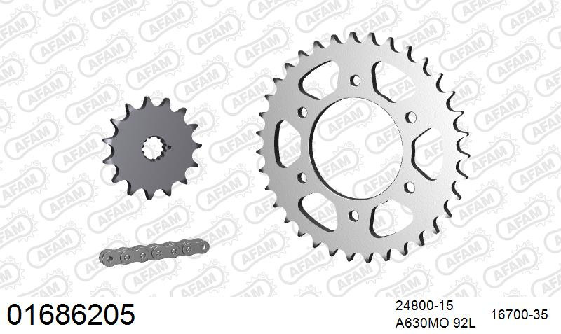 Zestaw napędowy AFAM do KAWASAKI Z 900 A4,A5