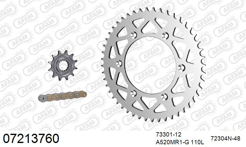Zestaw napędowy AFAM do KTM GS 125