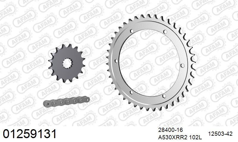 Zestaw napędowy AFAM do YAMAHA SR 500