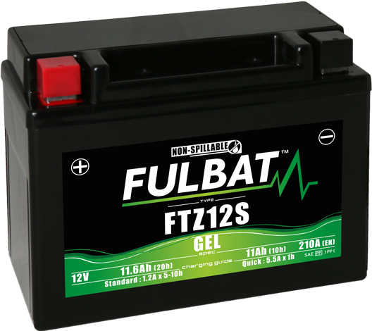 Akumulator FULBAT FUL GEL - FTZ12S / YTZ12S (Żelowy, bezobsługowy)