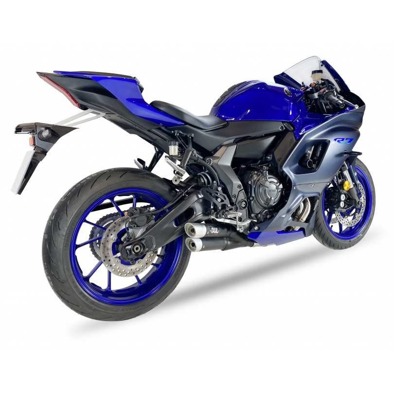 Tłumik IXIL YAMAHA YZF 700 R7 A2 21-23 (RM40) (35 KW) typ L3XB (waga: 3000g, długość: 370 mm., materiał: Inox AISI304, kolor: An