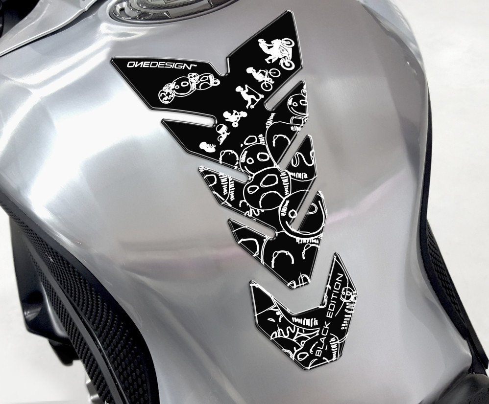 ONEDESIGN Tankpad czarny EDITION faces