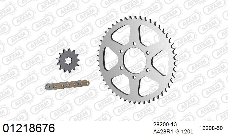 Zestaw napędowy AFAM do YAMAHA TY 175