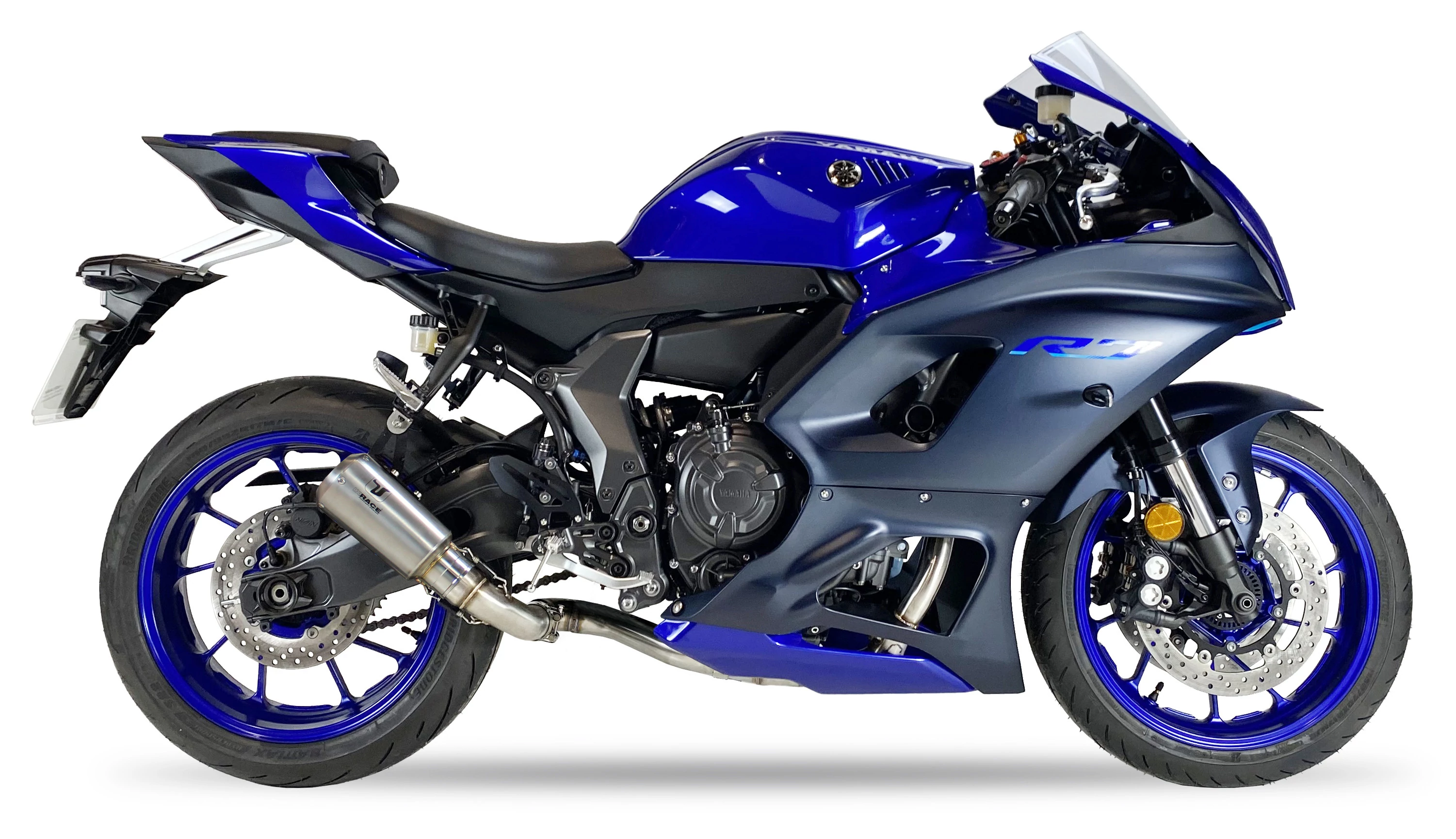 IXRACE Układ wydechowy, tłumik YAMAHA YZF 700 R7 21-24 (RM39 RM40) typ MK2 MK2 INOX - RACE FULL SYSTEM