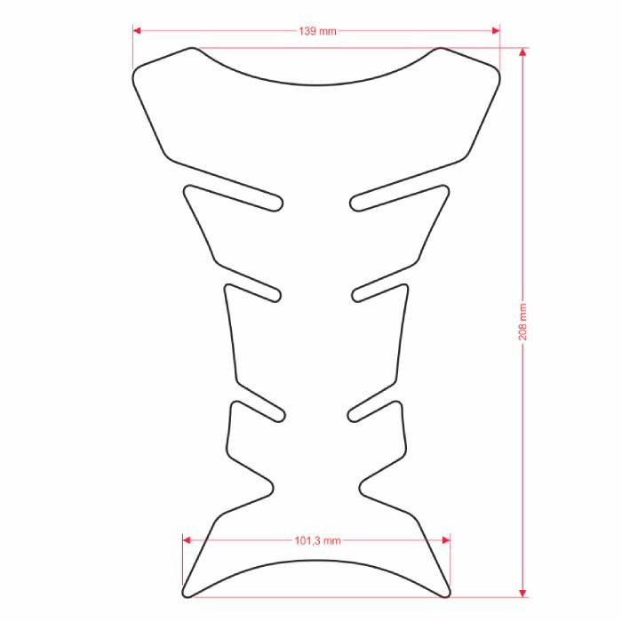 ONEDESIGN tankpad carbon HP