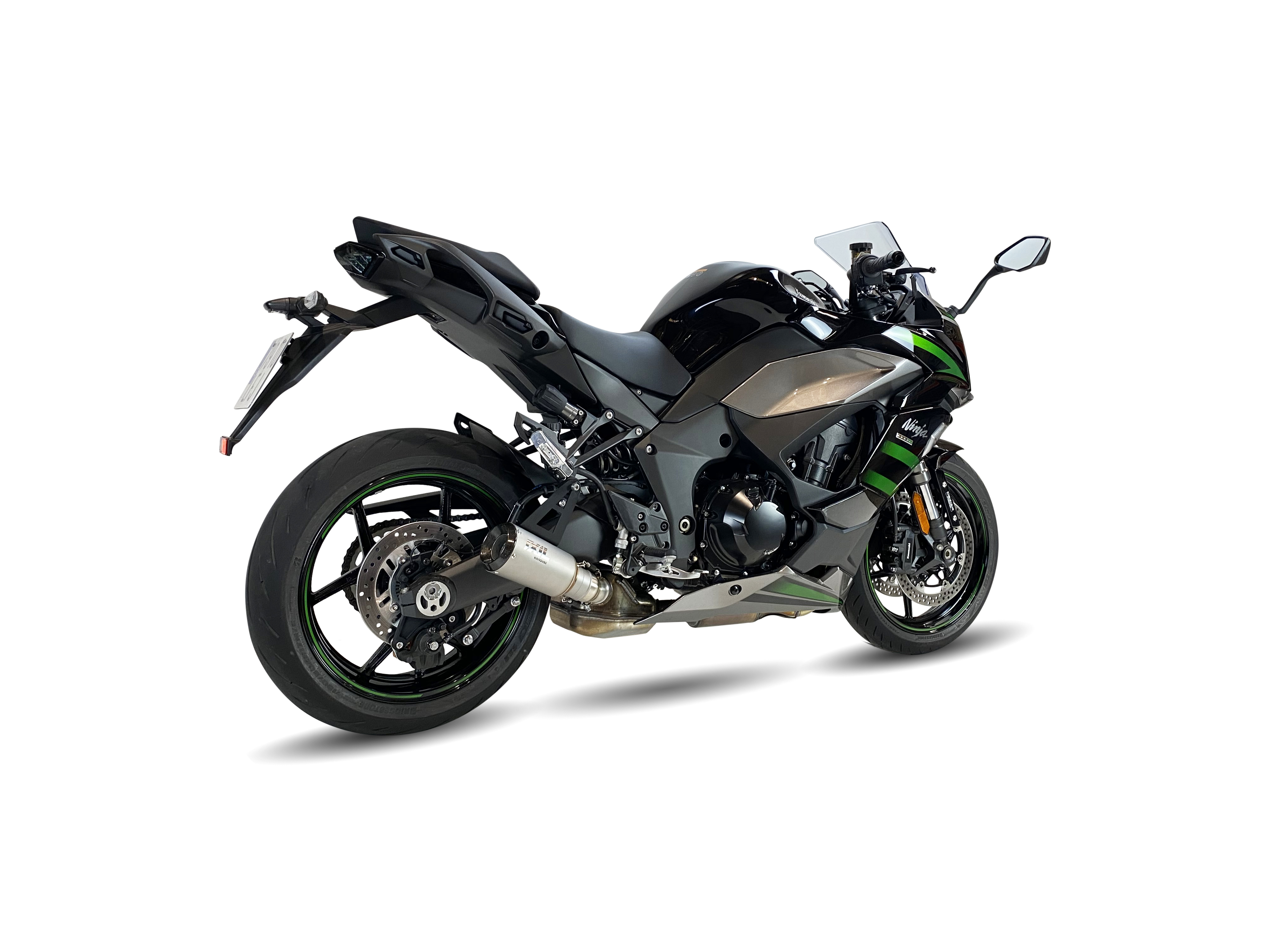 Tłumik IXIL KAWASAKI NINJA 1000 SX 20-23 (ZXT02K) typ RC (waga: 800g, długość: 230 mm., materiał: Inox AISI304, kolor: Bright re