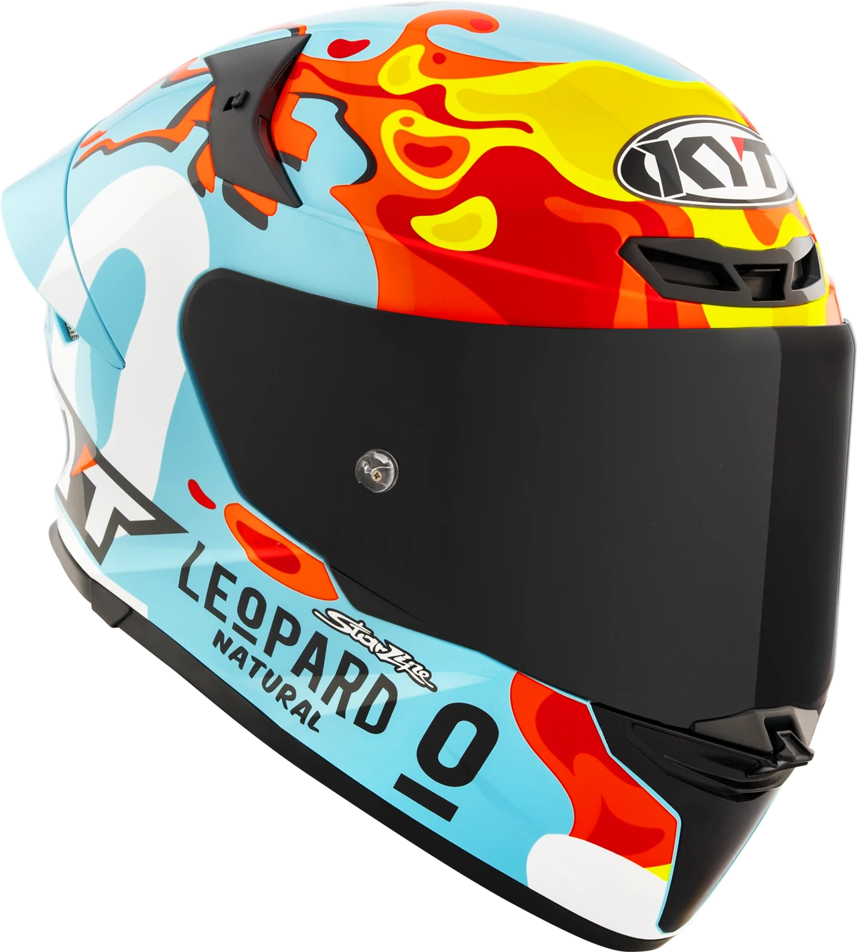Kask motocyklowy KYT TT-REVO LEOPARD REPLICA ARAGON E06