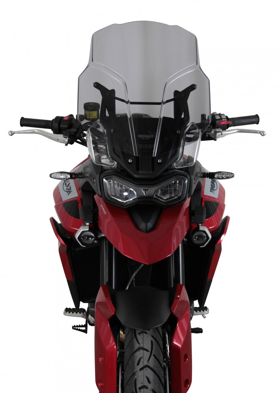 Szyba motocyklowa MRA TRIUMPH TIGER 900 /GT PRO 2019-, forma TM, przyciemniana