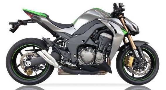 Tłumik lewy IXIL KAWASAKI Z 1000 - SX 10-20 (ZRT00D E F H - ZXT00G L W) typ L2X (waga: 3000g, długość: 242 mm.)