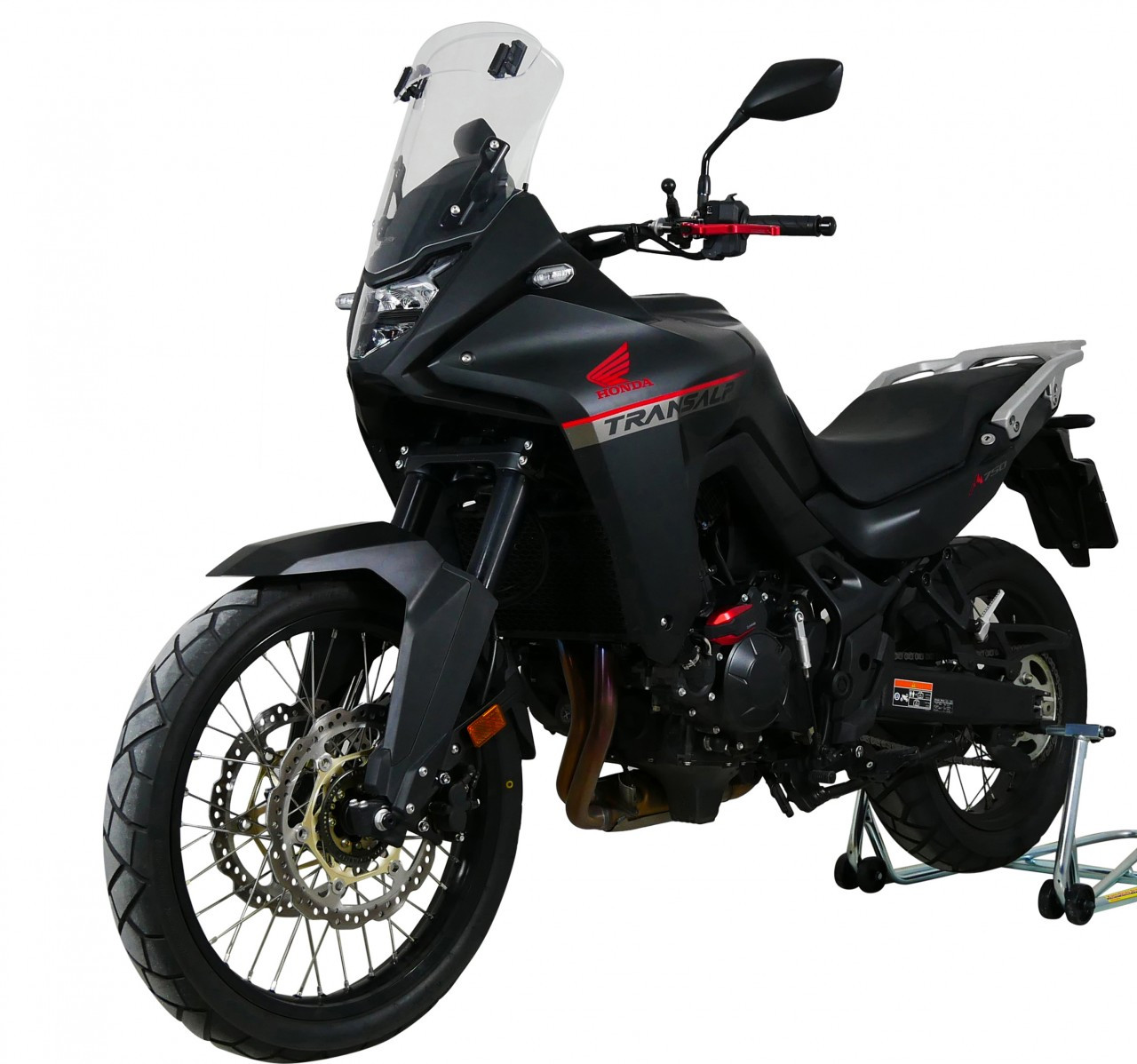Szyba motocyklowa MRA HONDA XL 750 TRANSALP 2023-2024, forma VTM, bezbarwna